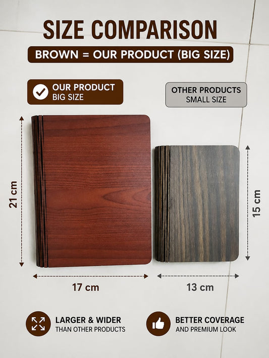 Large Folding Book Lamp -  Large Size Folding Mood Light, Novelty LED Night Light, USB Large Capacity Rechargeable Wooden Table Lamp